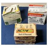 3 Partial Boxes 20 Gauge Shells