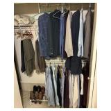 Closet of Men's Clothing- Roughly Size L Clothes