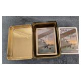 Remington Adv. Tin w/ Playing Cards