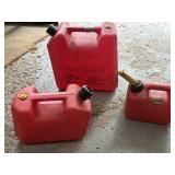 1, 2.5 & 5 Gallon Fuel Cans