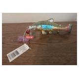 6' Glass Fish Ornament