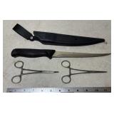 Filet Knife & Pliers