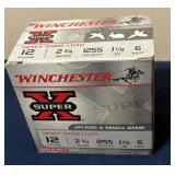 Full Box Winchester 12 Gauge #6 Shot Shells