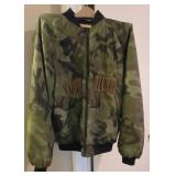 Columbia Camo Bomber Jacket Large