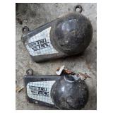 Pair of Tru Trac Downrigger Weights