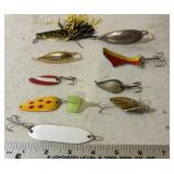 9 Fishing Spoons