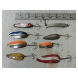 8 Fishing Spoons