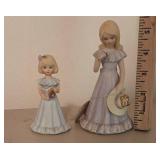 2 Enesco Girl Figurines