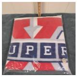 Football Super Bowl Sealed Vintage Blanket