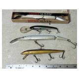 4 Pike/Muskie Crankbaits