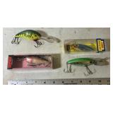4 Crankbait Fishing Lures