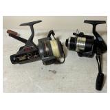 2 Fishing Reels- Black Hawk Mach-VI & Shimano Aero