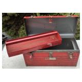 Red Craftsman Toolbox w/ Tray