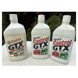 3 New/Unopened Castrol GTX 5W-30 Motor Oil