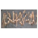 Assortment of Silverware Silver Plate