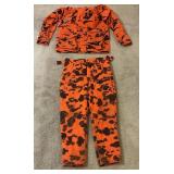 Orange Columbia Hunting Suit- Jacket Size M