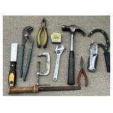 Hand Tools- Pliers, Hammer, File, Tape Measure