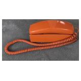 Vintage General Electric Red Rotary Phone