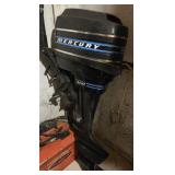 Mercury Boat Engine 9.8 HP- Fuel Tank Not Included