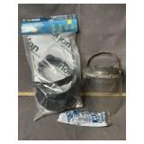 FACE SHIELDS, SAFETY GLASSES