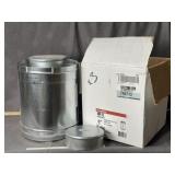 NEW 6" DURA TRIPLE WALL VENT HOUSE CHIMNEY