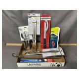 LOCK PLIERS, FILE, BREAKER BAR
