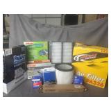 SEVERAL MOTOR VEHICLE AIR FILTERS