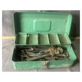 VINTAGE TOOL BOX W/ TOOLS