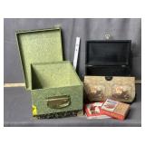 DECOR BOXES, COCA-COLA CARDS
