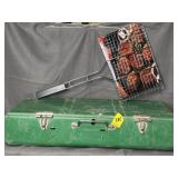 MODEL 426D COLEMAN CAMP STOVE W/ BURGER RACK