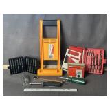 1 DRYWALL CARRY, 19mm WRENCH, DRILL BITS, MORE!