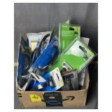 COLLECTION OF NEW PULL DOOR HANDLES, DEADBOLT