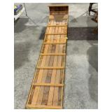 COAST 2 COAST KING WOOD TOBOGGAN SLED 8