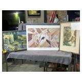 ART PRINTS, COTTAGE, CAROL SPURGEON, ENCHANTED FTN