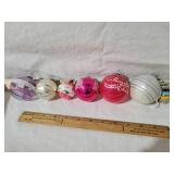 VTG. GLASS CHRISTMAS ORNAMENTS