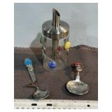 VINTAGE SPOONS & DISPENSER