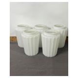 VTG. GLASS LIGHT SHADES