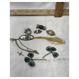 VINTAGE PINS, BROOCH, NECKLACE, JEWELRY