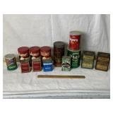 VINTAGE SPICE TINS