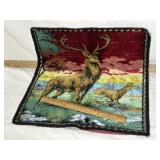 ITALIAN ELK TAPESTRY 17" x 18"