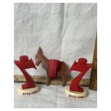 SEAGRAMS 7 TOPPERS, DONKEY TOPPER