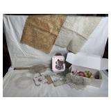 CHRISTAMS ORNAMENTS, DOLLIES, MIRRORS