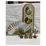 ANGEL BELLS, CANDLE HOLDERS, WALL DECOR, FAN