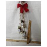 VINTAGE PLASTIC BELL CHRISTMAS DECOR