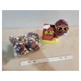 BAG OF COLLECTIBLE CALIFORNIA RASINS FIGURES