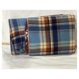 F.O.E. PLAID BLANKET
