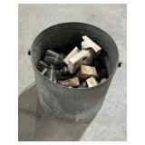 GALVANIZED TUB W/ VACUUM TUBES