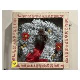 VINTAGE CHRISTMAS WREATH IN BOX
