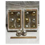 VINTAGE STARBURST CHRISTMAS ORNAMENTS