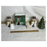 VINTAGE CHRISTMAS CANDLES, ENESCO BELL